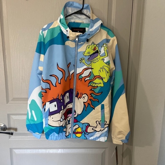 Nickelodeon Members Only Rugrats windbreaker NWT L. - Picture 1 of 7